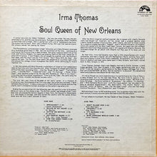 画像をギャラリービューアに読み込む, IRMA THOMAS / SOUL QUEEN OF NEW ORLEANS