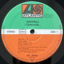 画像をギャラリービューアに読み込む, SNOWBALL / DEFROSTER