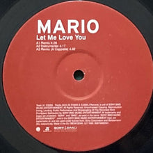 画像をギャラリービューアに読み込む, MARIO / LET ME LOVE YOU