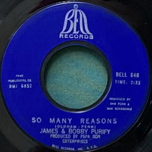 画像をギャラリービューアに読み込む, JAMES & BOBBY PURIFY / I'M YOUR PUPPET/SO MANY REASONS