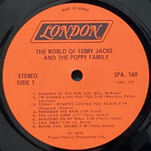 画像をギャラリービューアに読み込む, TERRY JACKS AND THE POPPY FAMILY / THE WORLD OF TERRY JACKS AND THE POPPY FAMILY