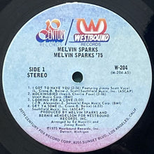 画像をギャラリービューアに読み込む, MELVIN SPARKS / MELVIN SPARKS '75