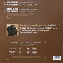 画像をギャラリービューアに読み込む, JOHN LEGEND / USED TO LOVE U/MONEY BLOWN