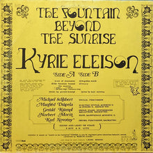 画像をギャラリービューアに読み込む, KYRIE ELEISON / THE FOUNTAIN BEYOND THE SUNRISE