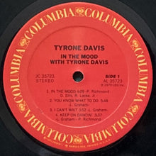 画像をギャラリービューアに読み込む, TYRONE DAVIS / IN THE MOOD WITH TYRONE DAVIS