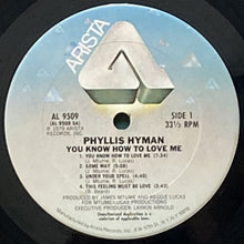 画像をギャラリービューアに読み込む, PHYLLIS HYMAN / YOU KNOW HOW TO LOVE ME