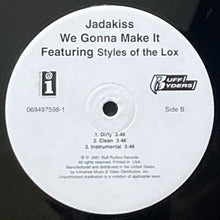画像をギャラリービューアに読み込む, JADAKISS featuring STYLES / WE GONNA MAKE IT