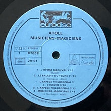 画像をギャラリービューアに読み込む, ATOLL / MUSICIENS-MAGICIENS