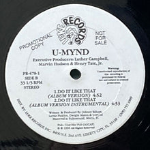 画像をギャラリービューアに読み込む, U-MYND / PROVE MY LOVE/DO IT LIKE THAT