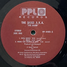 画像をギャラリービューアに読み込む, BAND A.K.A. / THE BAND