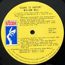 画像をギャラリービューアに読み込む, WILLIAM BELL / BOUND TO HAPPEN