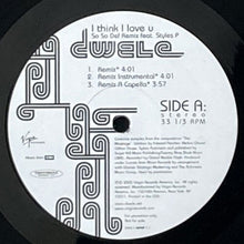 画像をギャラリービューアに読み込む, DWELE / I THINK I LOVE YOU (REMIX)