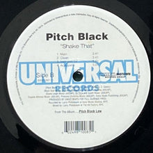 画像をギャラリービューアに読み込む, PITCH BLACK / IT'S ALL REAL/SHAKE THAT