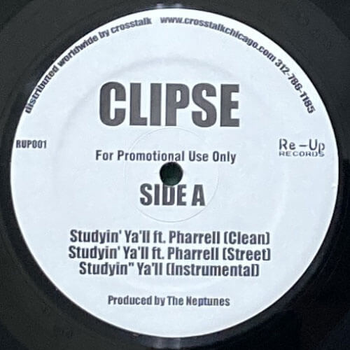 CLIPSE / STUDYIN' YA'LL/RE UP ANTHEM/QUEEN BITCH VINYL CHAMBER