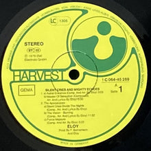 画像をギャラリービューアに読み込む, ELOY SILENT / CRIES AND MIGHTY ECHOES