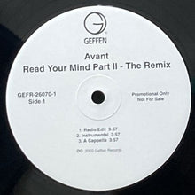 画像をギャラリービューアに読み込む, AVANT / READ YOUR MIND PART II-THE REMIX