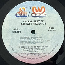 画像をギャラリービューアに読み込む, CEASAR FRAZIER / CEASAR FRAZIER &#39;75
