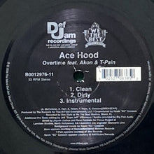 画像をギャラリービューアに読み込む, ACE HOOD featuring AKON &amp; T-PAIN / OVERTIME
