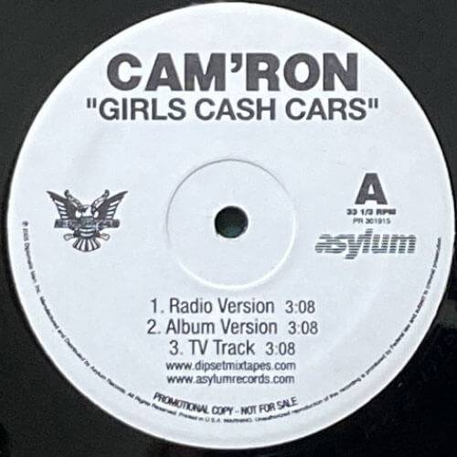 CAM'RON / GIRLS CASH CARS/SOMETHING NEW