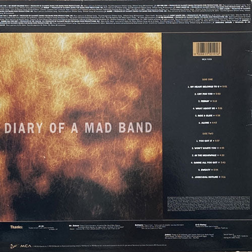 洋楽 Jodeci - Diary Of A Mad Band (LP) Jodeci - Diary Of A Mad Band (LP)