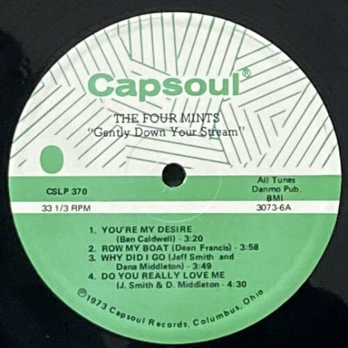 FOUR MINTS / GENTLY DOWN YOUR STREAM – VINYL CHAMBER