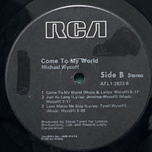 画像をギャラリービューアに読み込む, MICHAEL WYCOFF / COME TO MY WORLD
