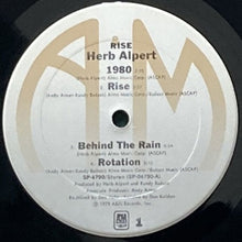 画像をギャラリービューアに読み込む, HERB ALPERT / RISE
