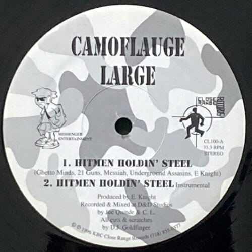 CAMOFLAUGE LARGE / HITMEN HOLDIN' STEEL/COCBACDA 9