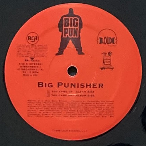 BIG PUNISHER / YOU CAME UP – VINYL CHAMBER