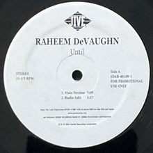 画像をギャラリービューアに読み込む, RAHEEM DeVAUGHN / UNTIL
