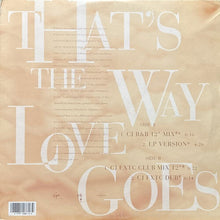 画像をギャラリービューアに読み込む, JANET JACKSON / THAT&#39;S THE WAY LOVE GOES
