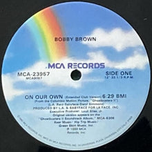 画像をギャラリービューアに読み込む, BOBBY BROWN / ON OUR OWN
