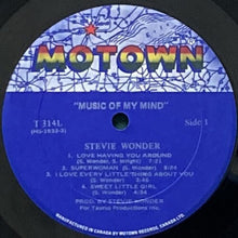 画像をギャラリービューアに読み込む, STEVIE WONDER / MUSIC OF MY MIND
