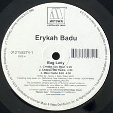 画像をギャラリービューアに読み込む, ERYKAH BADU / BAG LADY
