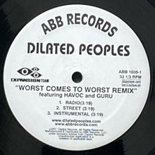 画像をギャラリービューアに読み込む, DILATED PEOPLES / WORST COMES TO WORST
