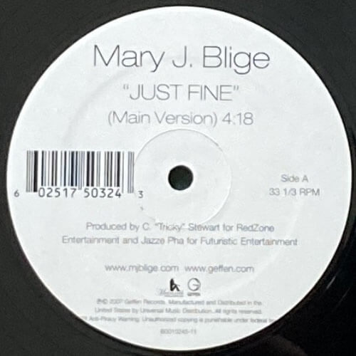 MARY J. BLIGE / JUST FINE