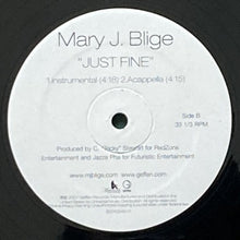 画像をギャラリービューアに読み込む, MARY J. BLIGE / JUST FINE
