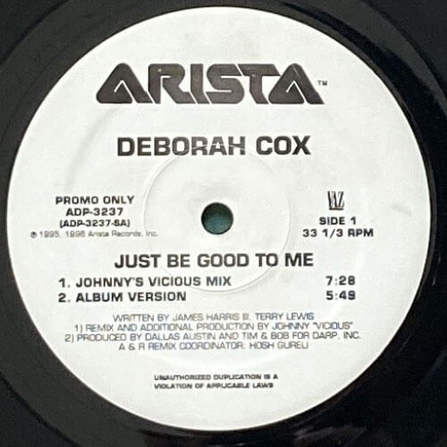 DEBORAH COX / JUST BE GOOD TO ME