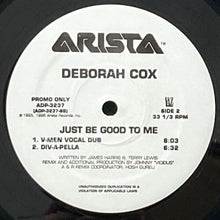 画像をギャラリービューアに読み込む, DEBORAH COX / JUST BE GOOD TO ME
