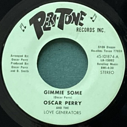 OSCAR PERRY AND THE LOST GENERATORS / GIMME SOME/COME ON HOME TO ME