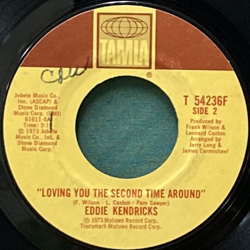 EDDIE KENDRICKS / DARLING COME BACK HOME/LOVING YOU THE SECOND TIME AROUND