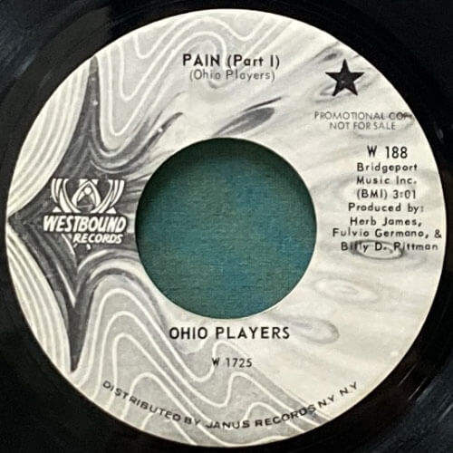 OHIO PLAYERS / PAIN (Part I)/(Part II)