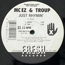 画像をギャラリービューアに読み込む, MC EZ &amp; TROUP / JUST RHYMIN&#39;/GET RETARDED
