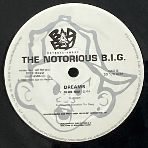 NOTORIOUS B.I.G. / ONE MORE CHANCE/STAY WITH ME (REMIX)/DREAMS