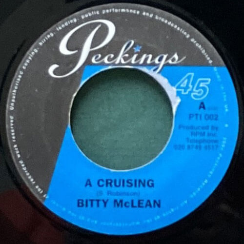 BITTY McLEAN / A CRUSING/BABY TONIGHT