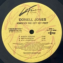 画像をギャラリービューアに読み込む, DONELL JONES / KNOCKS ME OFF MY FEET/YOU SHOULD KNOW
