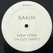 画像をギャラリービューアに読み込む, RAKIM / NEW YORK (YA OUT THERE?)
