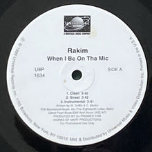 画像をギャラリービューアに読み込む, RAKIM / WHEN I BE ON THA MIC/FLOW FORVER
