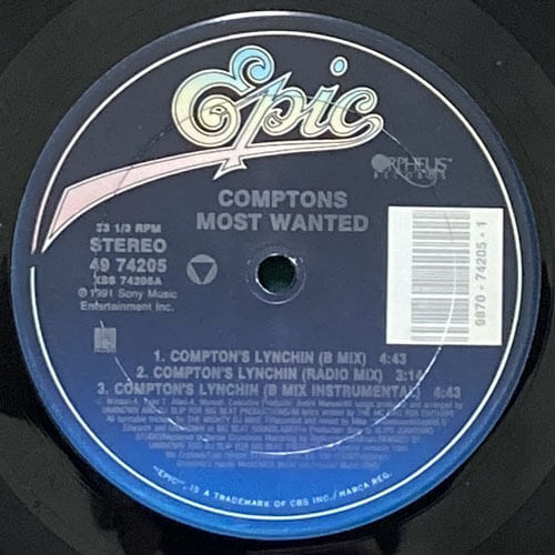 COMPTONS MOST WANTED / COMPTON'S LYNCHIN/THEY STILL GRAFFIN