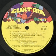 画像をギャラリービューアに読み込む, LEROY HUTSON / HUTSON II
